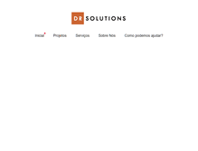 Tablet Screenshot of drsolutions.com.br